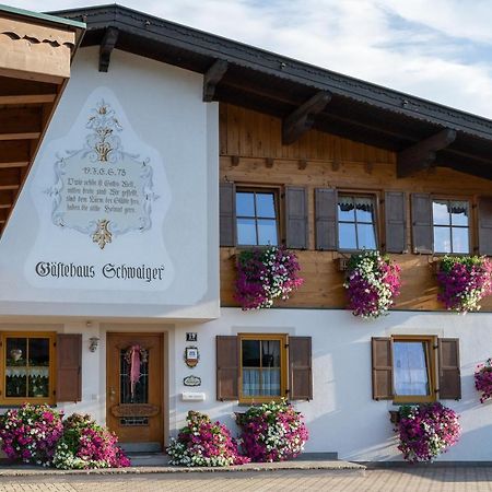 Gaestehaus Schwaiger - Wiesenweg Kossen Exterior photo