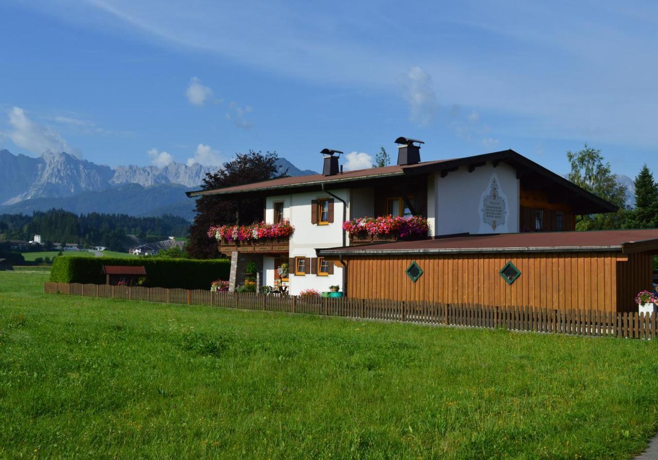 Gaestehaus Schwaiger - Wiesenweg Kossen Exterior photo